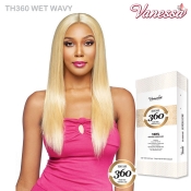 Vanessa Remy Brazilian Human Hair 360 Lace Front Wig - TH360 WET WAVY